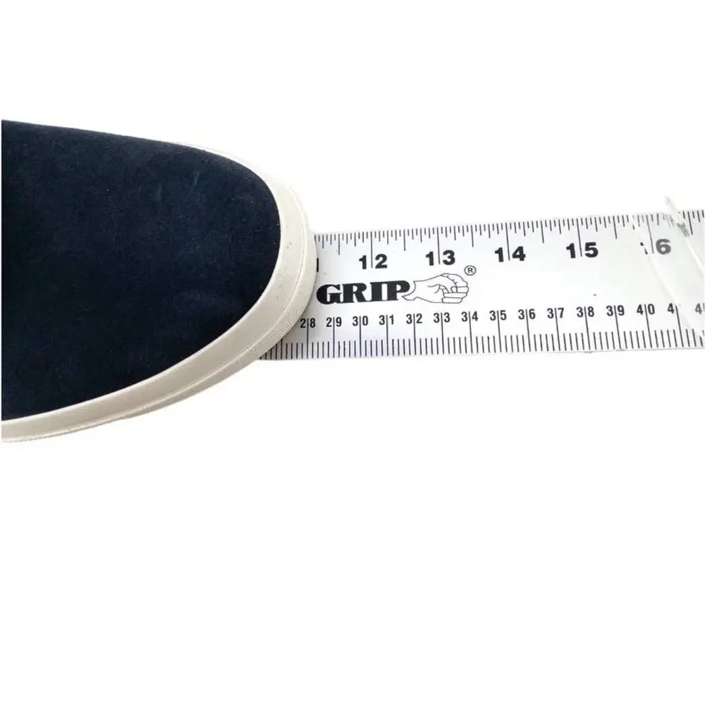 Greats Brooklyn Suede Lace Up Sneakers Navy Blue Men's size  8.5
